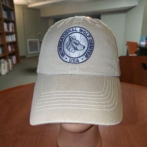 International Wolf Center Embroidered Baseball Strapback Cap Hat